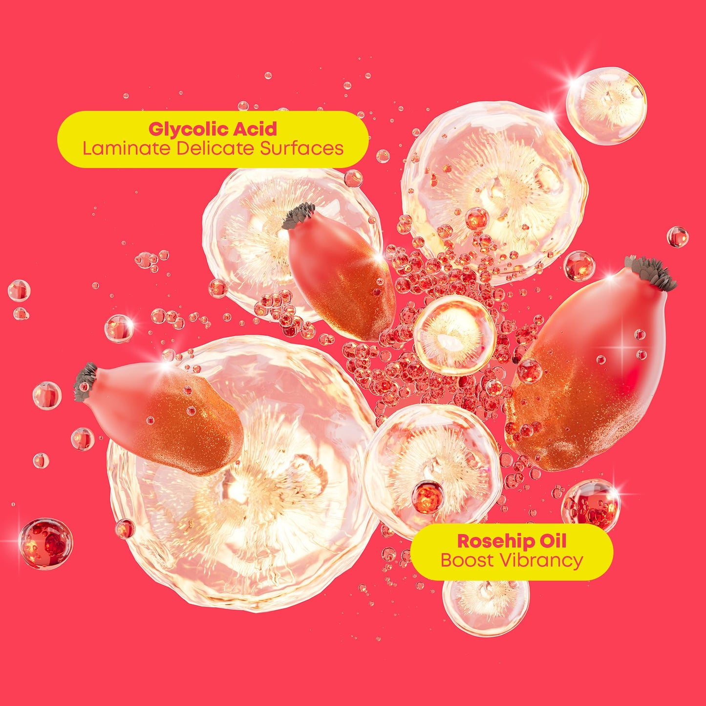 MATRIX Glow Mania Shampoo - Enhances Shine and Moisturizes, Preserves and Protects Color Vibrancy, For Dull and Color-Treated Hair, Sulfate-Free, With Glycolic Acid & Rosehip Oil, 33.8 Fl Oz
