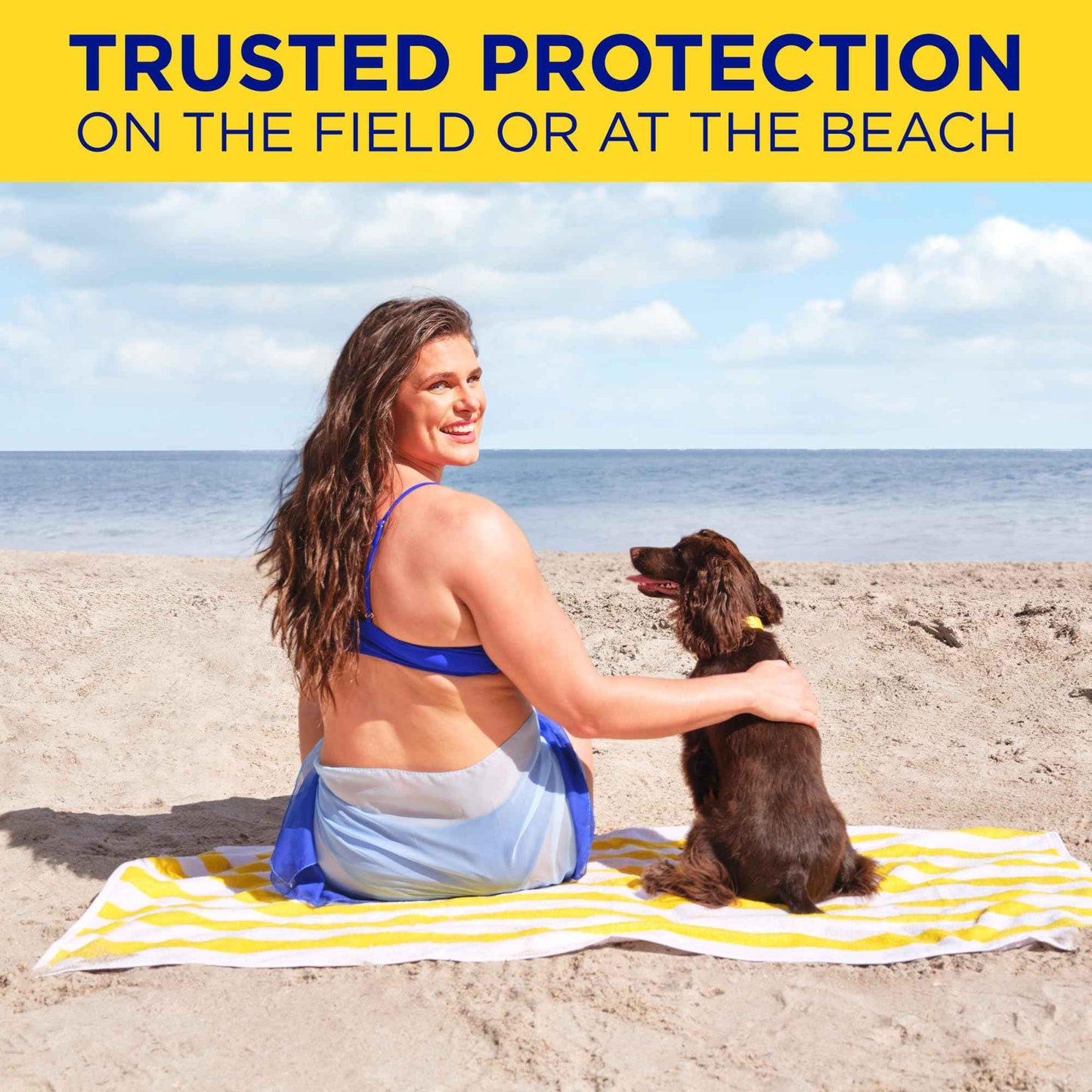 Coppertone Sport Sunscreen Spray, Broad Spectrum SPF 50 Water Resistant Spray Sunscreen, 5.5 Oz and Coppertone Sport Sunscreen Stick, SPF 40, 1.5 Oz