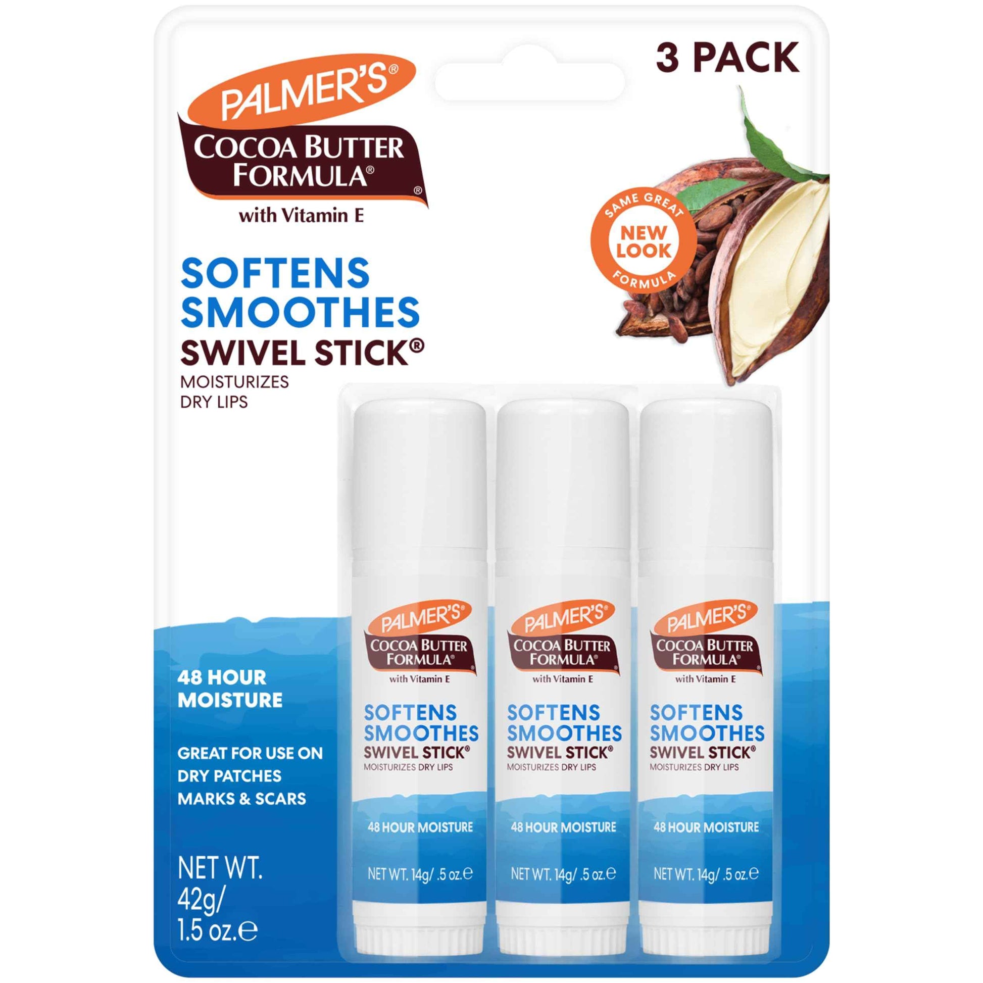 Palmer's Cocoa Butter Formula Moisturizing Swivel Stick with Vitamin E & Cocoa Butter Formula Skin Therapy Moisturizing Body Oil with Vitamin E, 5.1 Ounces
