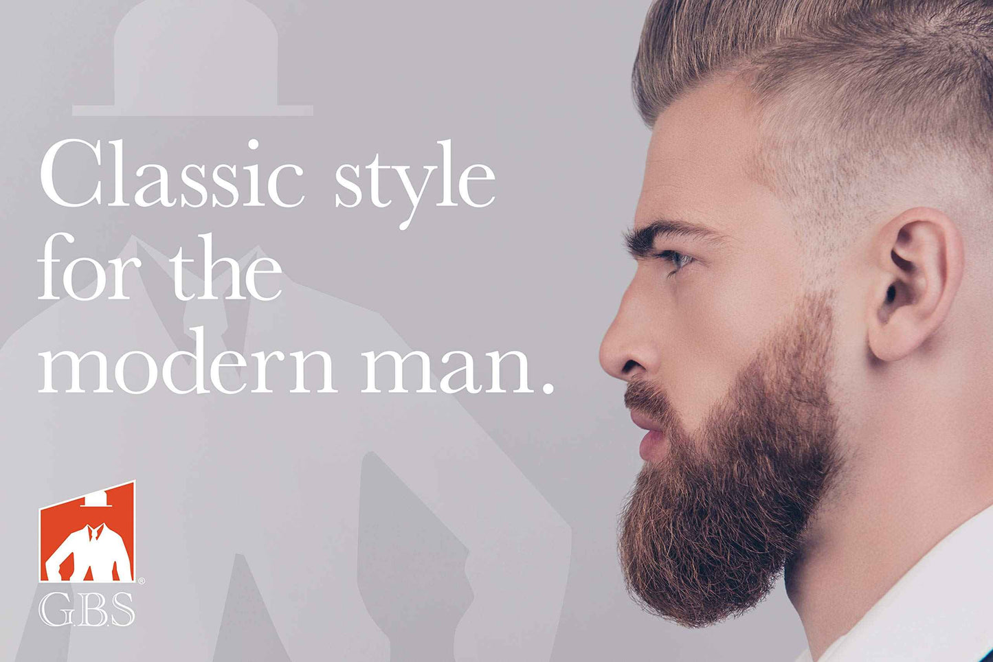 G.B.S Men's Classic Shaving Brush Bristles Retro Striped Tie-Dyed Pure Badger Shaving Brush - Resin Handle-Free Chrome Stand For Proper Drying! Long Lasting Convenient To Use