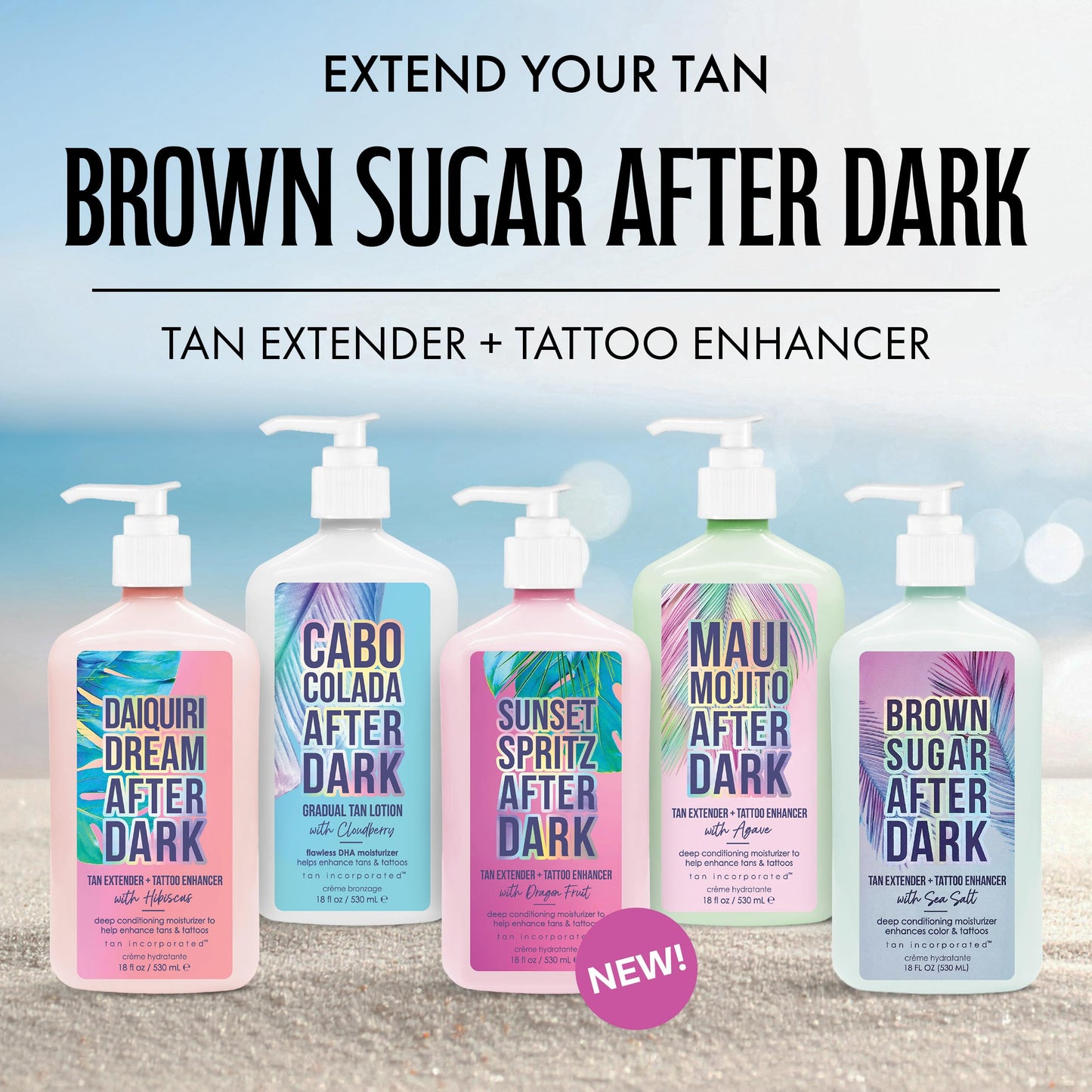 Tan Inc Status: Dark & Handsome Tanning Lotion, 300X Advanced Bronzing Formula with Anti-Orange Complex & Tattoo Enhancing Tech, 13.5 Fl Oz