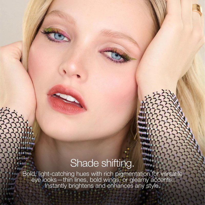 stila Stay All Day® Chroma-Flash Liquid Eye Liner | Long-Wear Shade-Shifting Metallic Liner with Chrome Finish | Smudge-Proof, Fade-Resistant | Precision Brush Tip | Bold, Multi-Dimensional Color