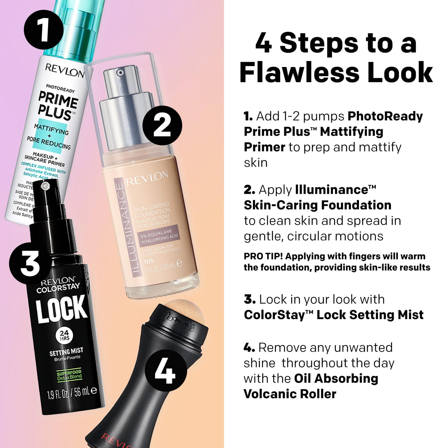 Revlon Illuminance Skin-Caring Liquid Foundation, Hyaluronic Acid, Hydrating and Nourishing Formula with Medium Coverage, 217 Beige, 1 fl oz