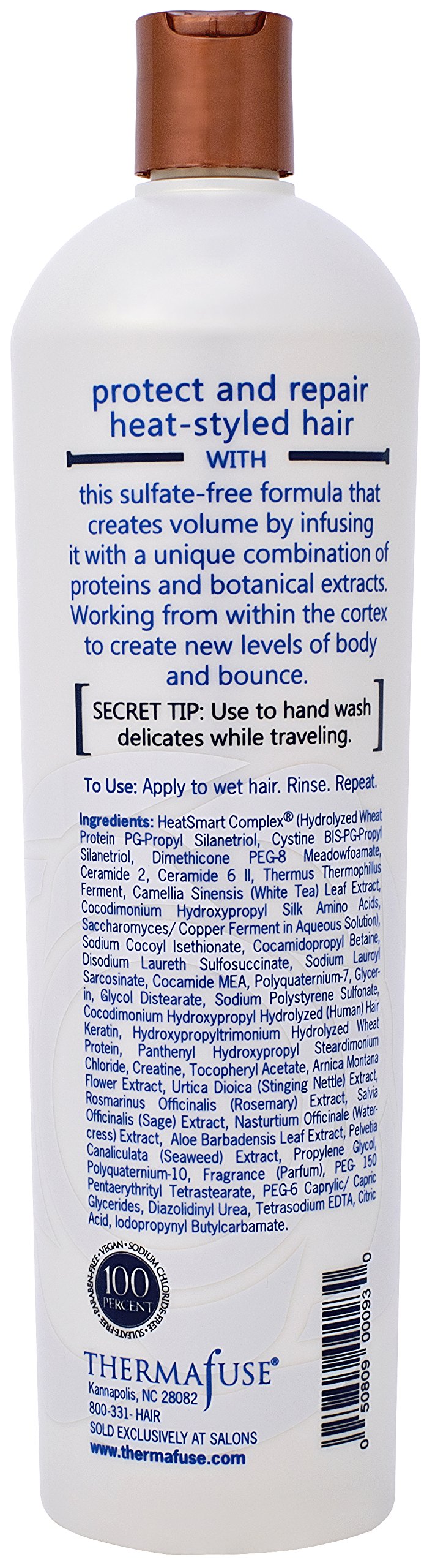 Thermafuse Volume Shampoo for Fine Hair 33.8oz