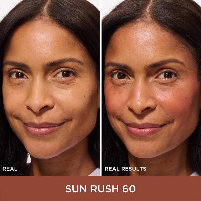 IT Cosmetics Do It All Serum Color Balm Sun Cream Blush & Bronzer, Sun Rush - Blendable & Buildable, Lift, Reshape, All-Over Color, 24HR Hydration, Hyaluronic Acid, Peptides & Vitamin E - 0.63 oz