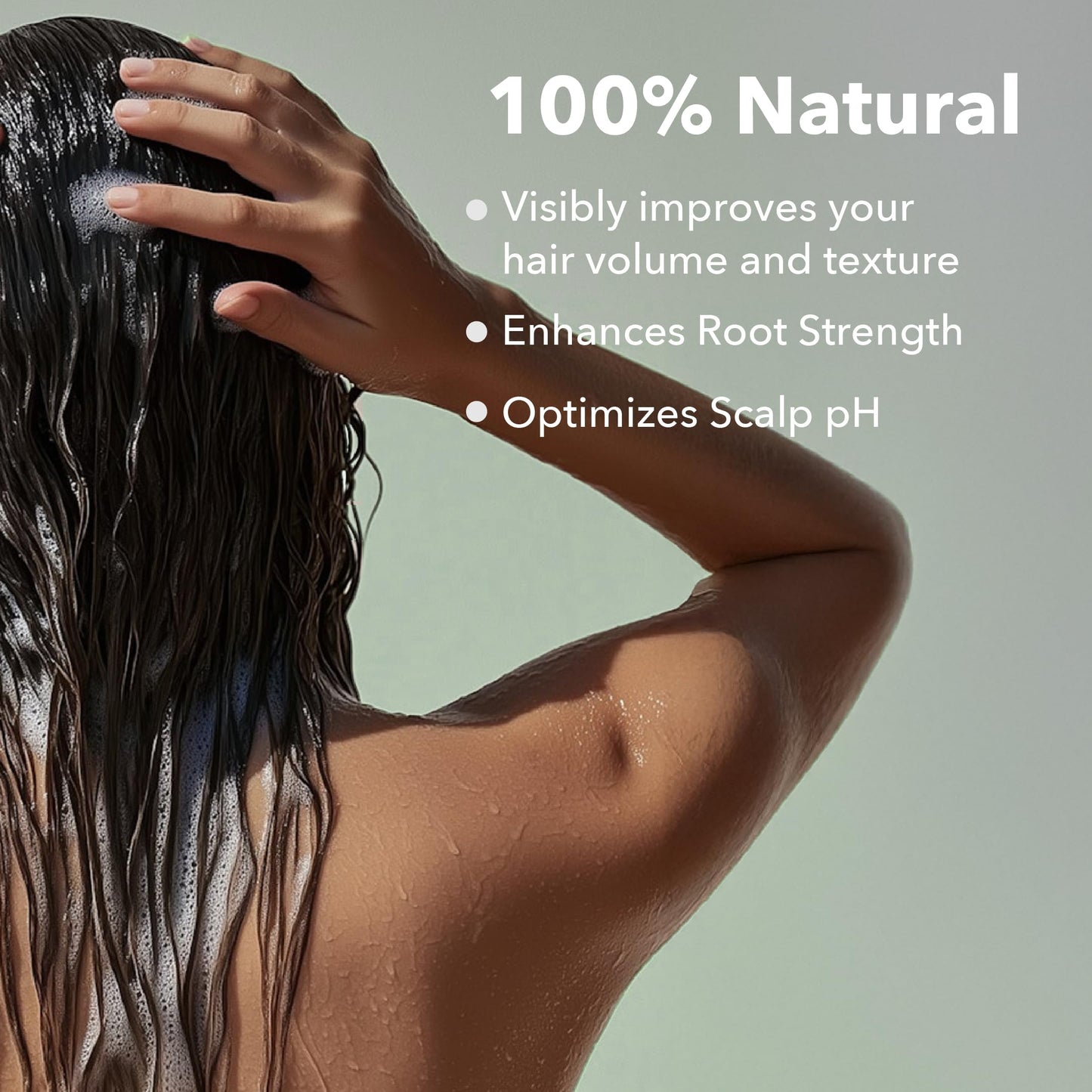 HairSmart Hair Growth Shampoo with Ginger, Amla & Neem | Shampoo for Thinning Hair | Hair Growth Products, 100ml
