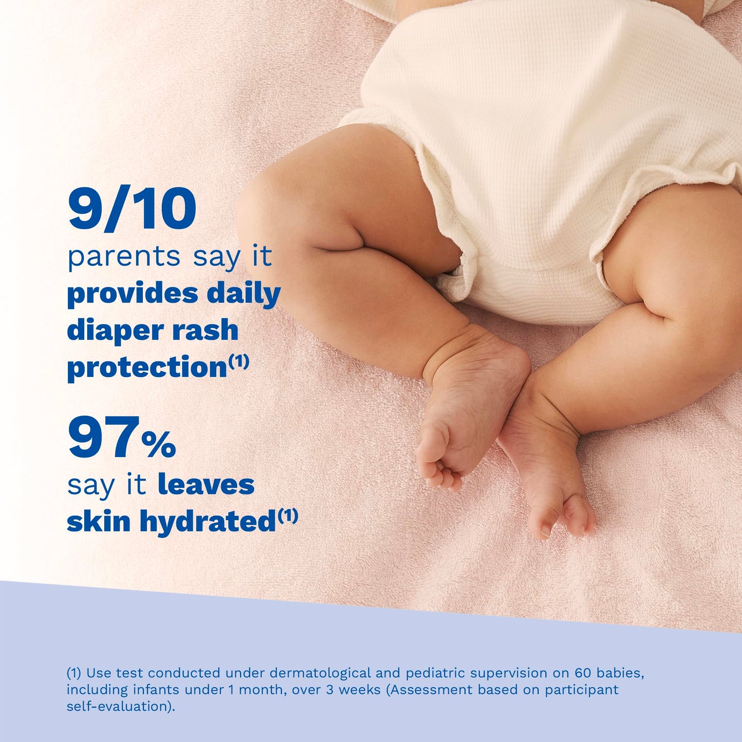 Mustela-Baby Diaper Rash Cream 123 - Skin Protectant with Zinc Oxide - Fragrance Free & Paraben Free - with 98% Natural Ingredients - 3.8 Oz, White