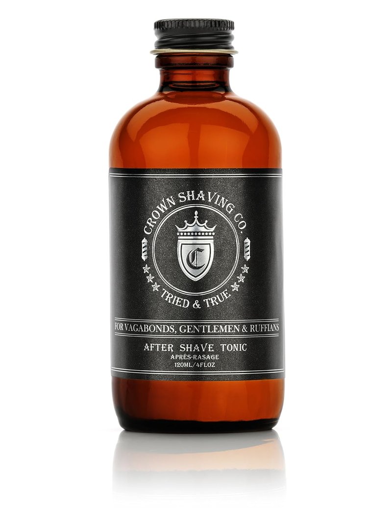 Men's After Shave Tonic - Authentic Barbershop Scent with Tobacco, Leather & Bay Rum | 120ml
