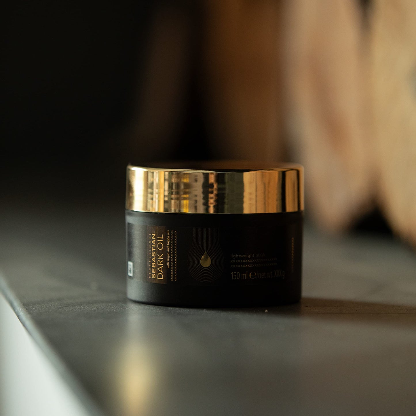 Sebastian Professional Dark Oil Lightweight Mask | Infused with Jojoba and Argan Oils | 5.1 fl oz