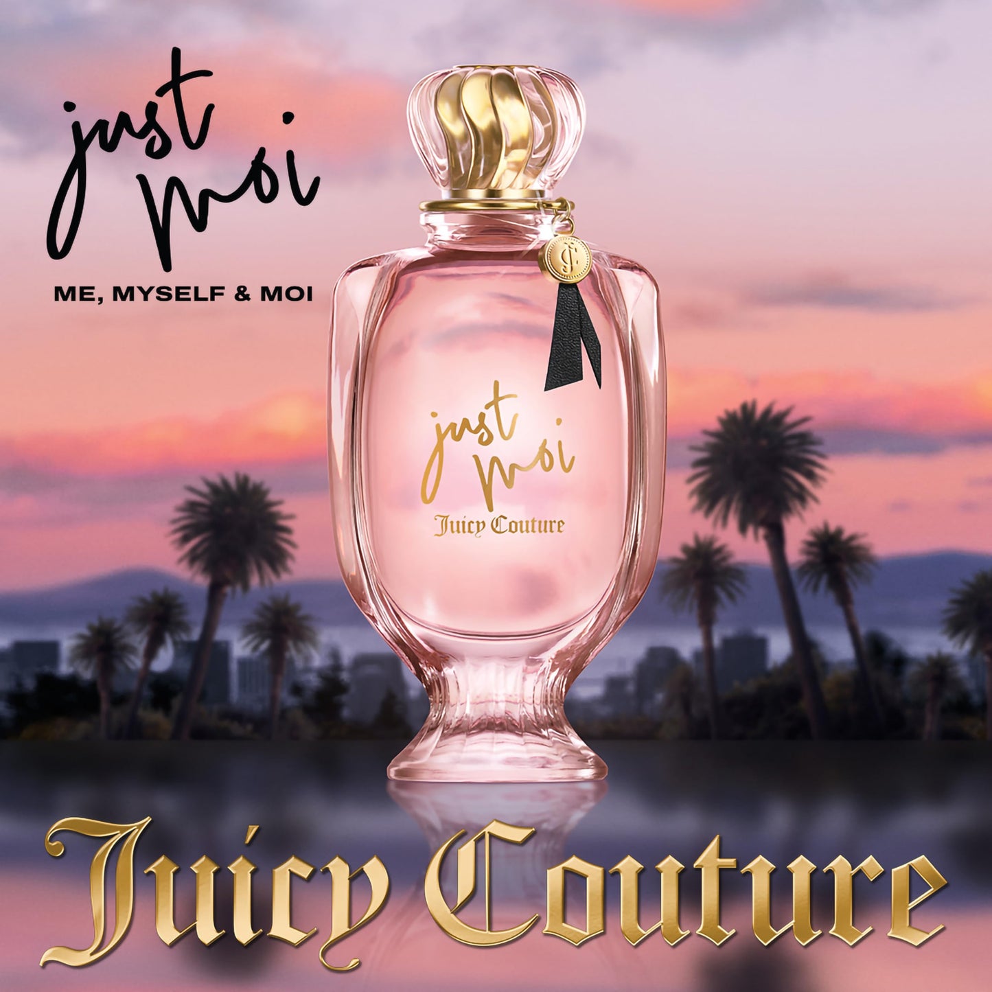 Juicy Couture Just Moi Women's Perfume - Amber Vanilla Eau de Parfum - Sweet & Confident Fragrance for Day to Evening Wear - Long-Lasting, 3.4 fl oz