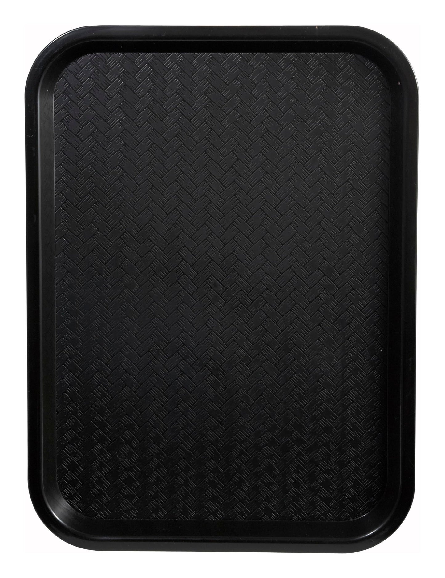 Winco Fast Food Tray, 12 by 16-Inch, Black,Medium