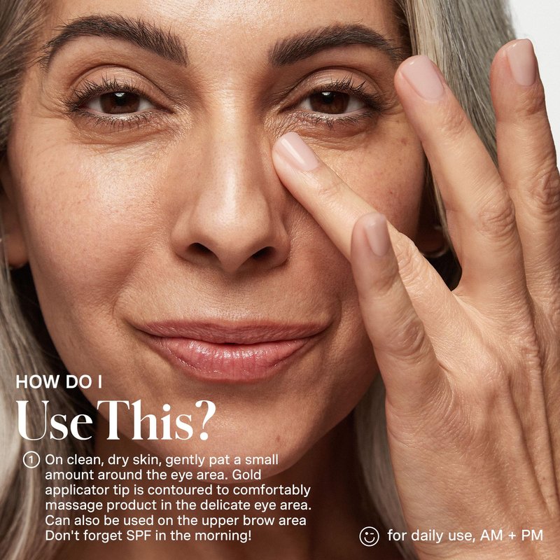 Kate Somerville Retinol Firming Eye Cream – Clinic-Grade Anti-Aging Treatment Proven to Firm, Brighten and Smooth Lines & Wrinkles, 0.5 Fl Oz