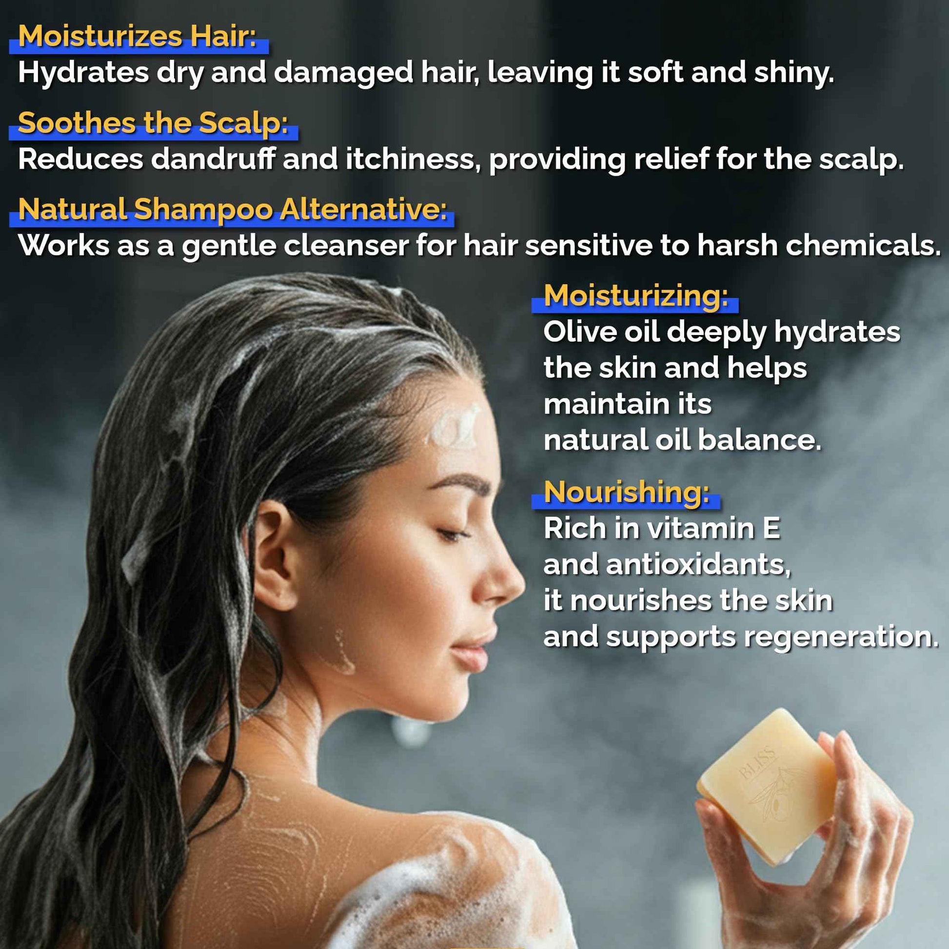 World’s Highest Olive Oil Content Soap – 100% Natural, Handmade & Moisturizing, Gentle for Sensitive Skin, Eczema & Psoriasis Relief, Unscented, Chemical-Free, Hypoallergenic, Face & Body Bar