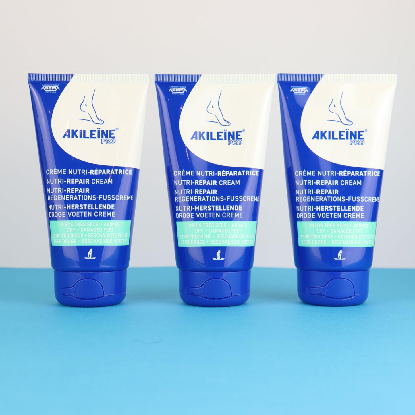 Akileine Nutri-Repair Foot Cream - Ultra-Hydrating Foot Moisturizer Cream for Dry Cracked Heels and Feet, Deep Nourishment For Callus, 24-Hour Moisturization, 5 Fl Oz