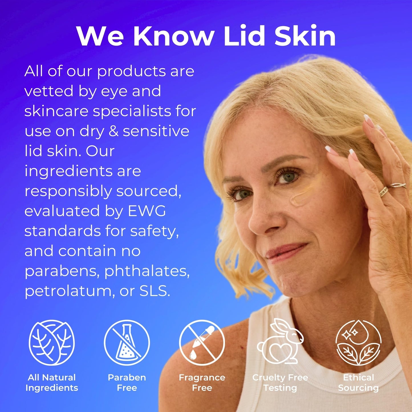 Blinkjoy Restorative Under Eye Balm – Anti-Aging Moisturizing Eye Balm with Omegas to Reduce Dryness & Fine Lines – Optometrist & Dermatologist Recommended, Fragrance-Free