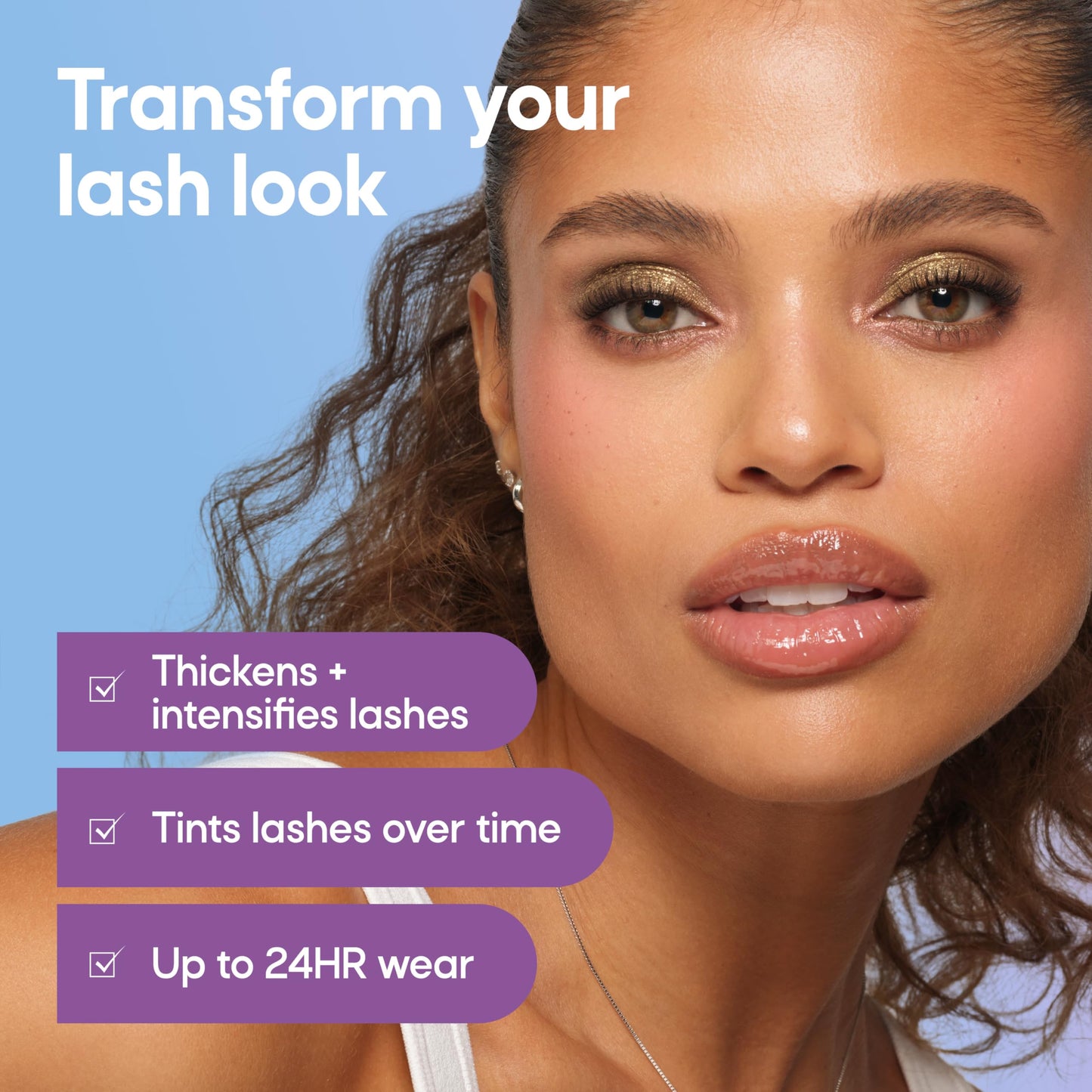 Almay Thickening & Tint Mascara, Nourishing Mascara, Hypoallergenic, 402 Black