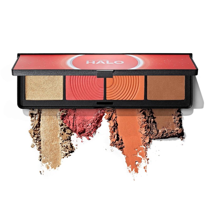 Smashbox Halo Sculpt + Glow Face Palette - Long-Lasting Contour & Highlighter with Vitamin E | 0.55 oz.