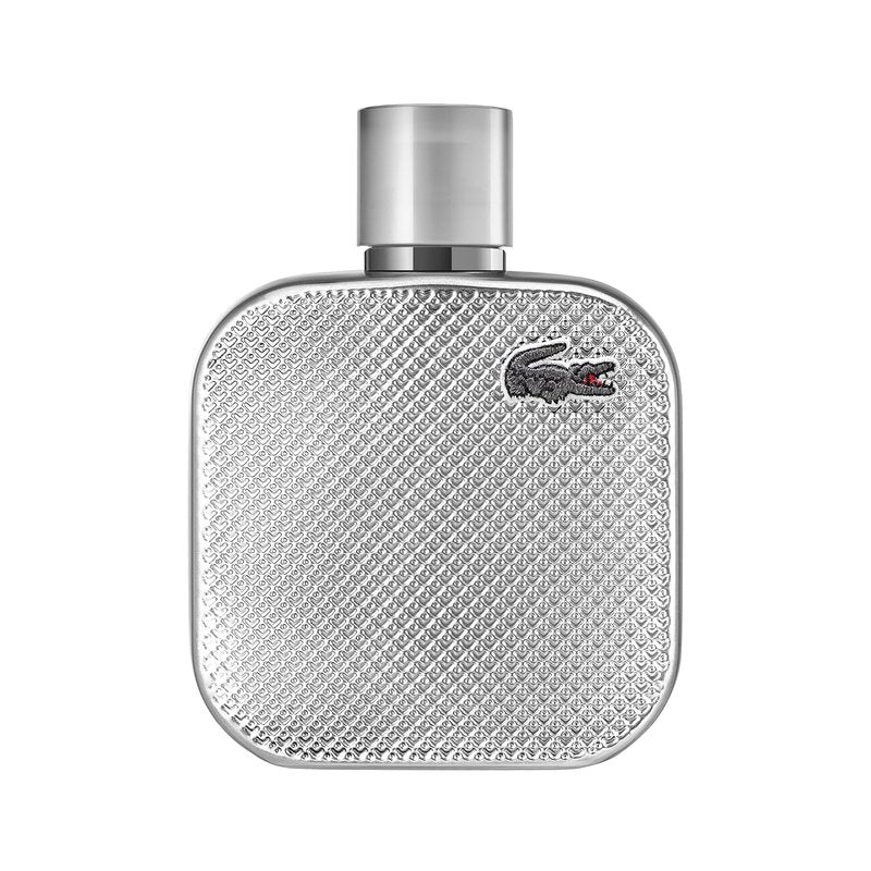 Lacoste L.12.12 Silver Grey Eau de Parfum - 3.3 Fl Oz | Fresh & Elegant Fragrance