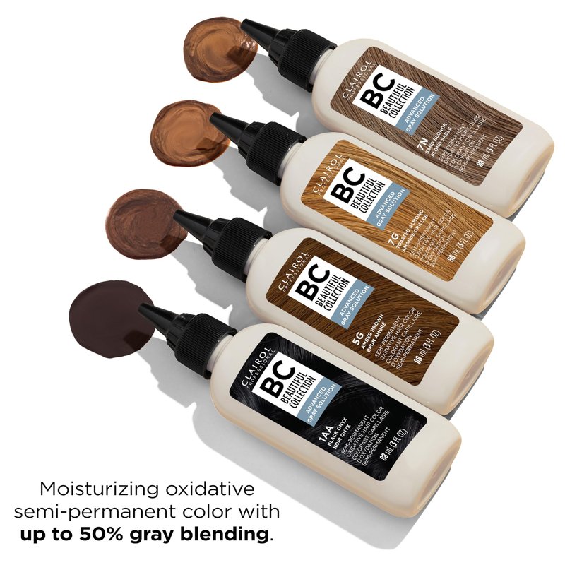 Clairol Professional Beautiful Collection Advanced Gray Solutions, 4A Chai Brown, 3 oz. - Packaging May Vary