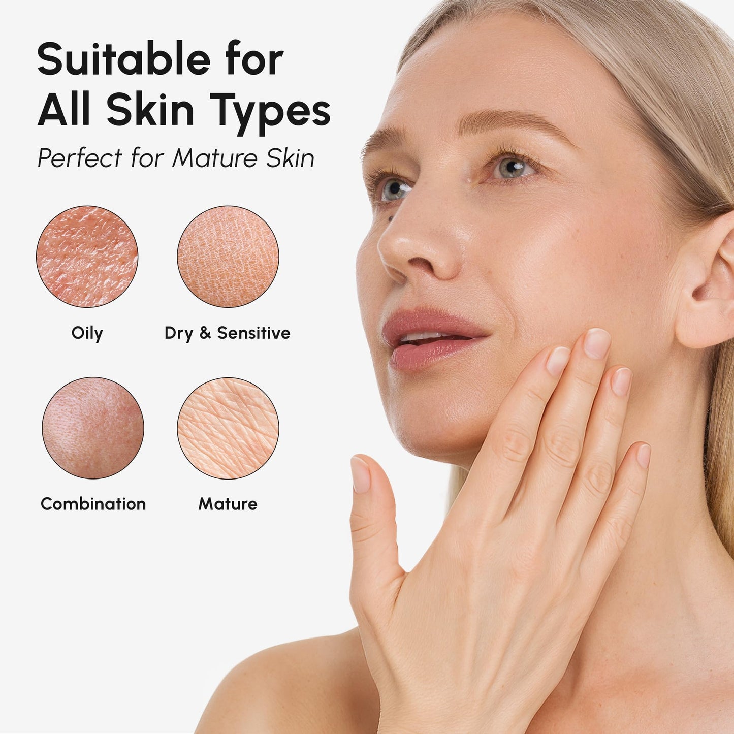 MAREE Face Moisturizer Retinol Cream for Face – Daily Wrinkle Cream for Women – Anti-Aging Face Cream – Facial Moisturizer with Collagen – Crema Hidratante Para la Cara for Skin Tightening