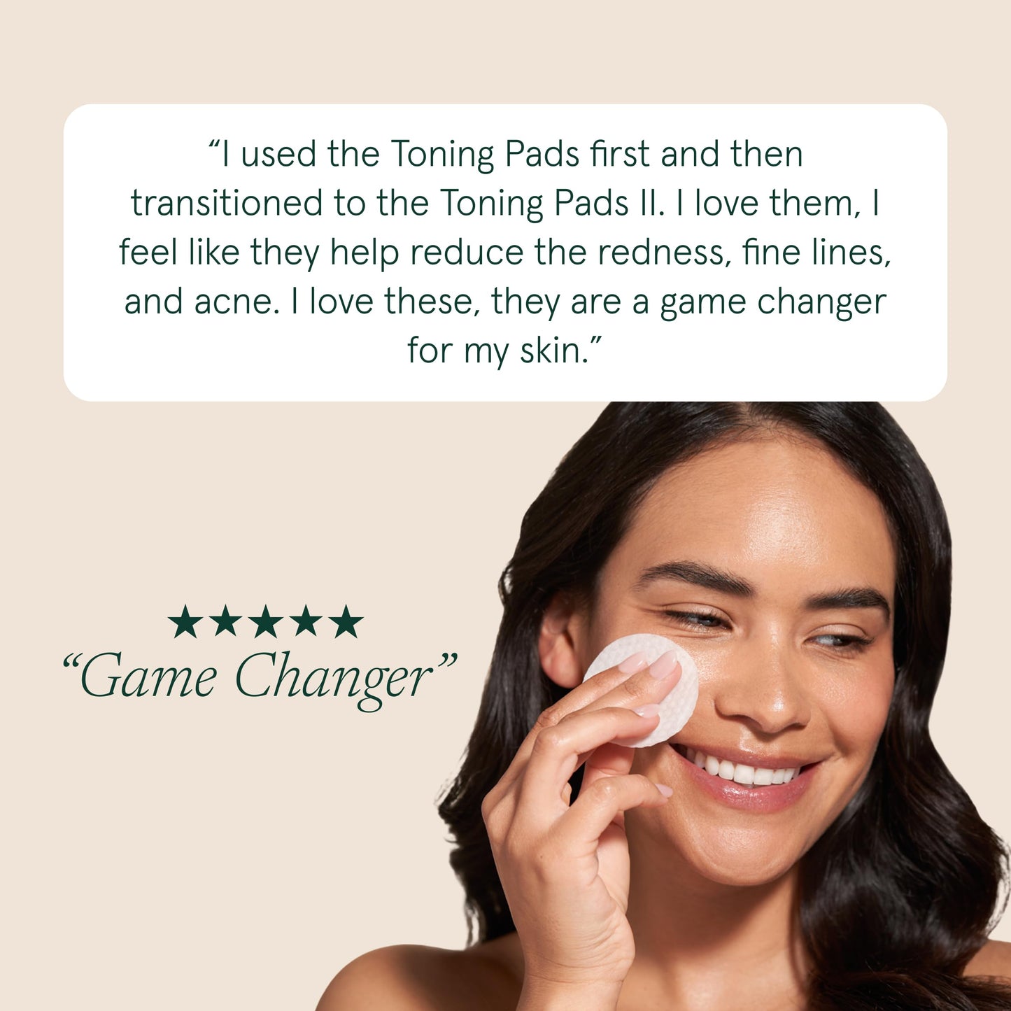 Barefaced Toning Pads II (60 Count) Exfoliating and Resurfacing Face Pads w/ 5% Glycolic Acid & Salicylic Acid, Helps with Brightening & Cleansing Skin, Clears Pores, Reduces Fine Lines and Wrinkles