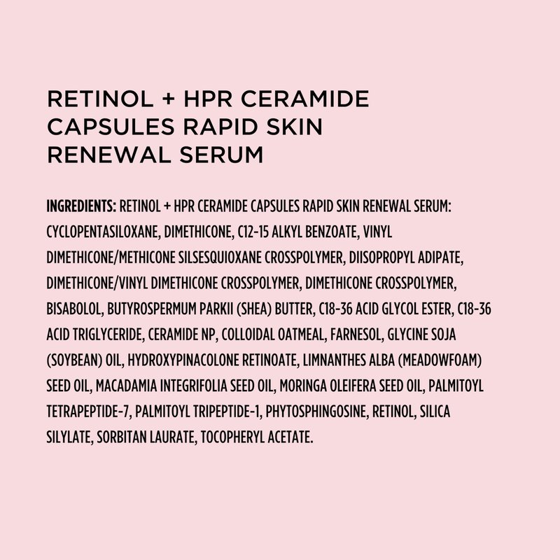 Elizabeth Arden Retinol + HPR Ceramide 3-Piece Skin Care Gift Set for Women, Includes Serum Capsules, Water Cream, & Eye Cream
