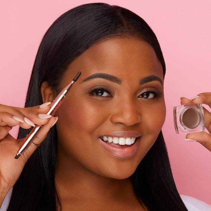 tarte big ego frameworker brow pomade – Creamy Pigmented Eyebrow Gel to Sculpt & Fill with Waterproof, Smudgeproof, Sweatproof Longwear Formula, Vegan & Cruelty-Free, full size, ash blonde