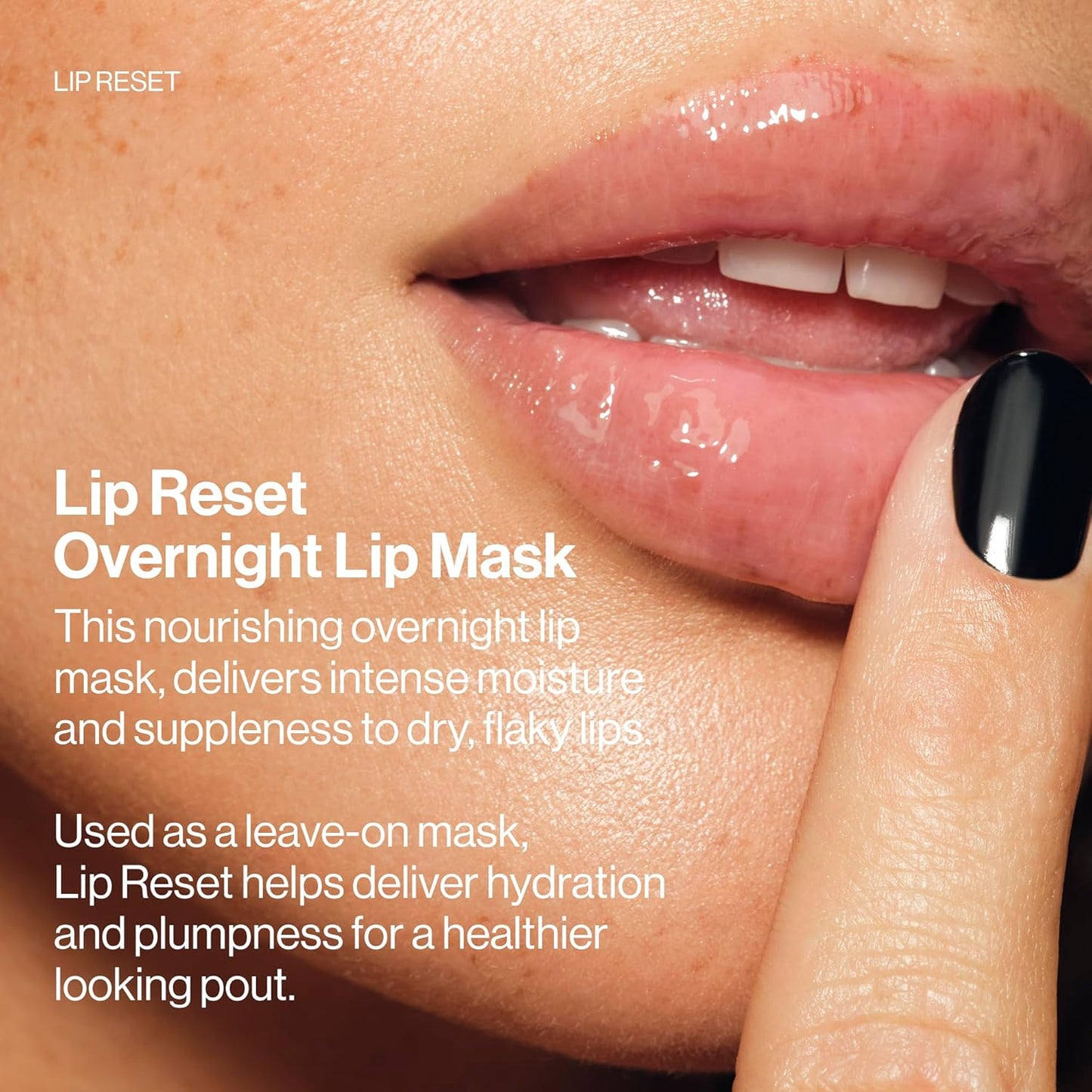 Lip Reset Overnight Mask - Nourishing Hydrating Treatment for Dry Flaky Lips | Lunar Lemonade Flavor
