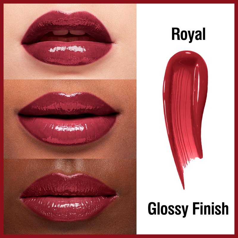 FV 3pcs Liquid Lipstick with High-Shine Finish, Highly Pigmented & Nourishing Formula, Long Lasting Lip Gloss for Women, Vegan & Cruelty-free, Royal+Coy+Punchy, 3.5mlx3