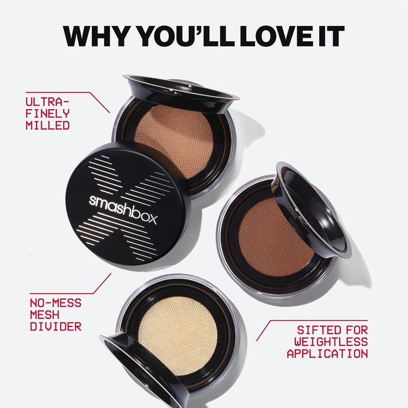 Smashbox Always On Loose Setting Powder - Blurring Translucent Oil Control | Natural Matte Finish, 0.35 Ounce