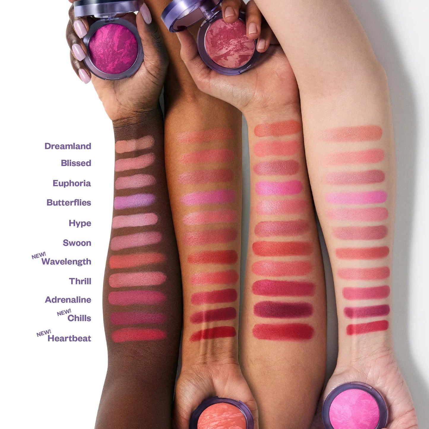 Kosas Blush is Life Baked Powder – Talc-Free Hydrating Blush with Squalane and Hyaluronic Acid, Warm Peachy Pink