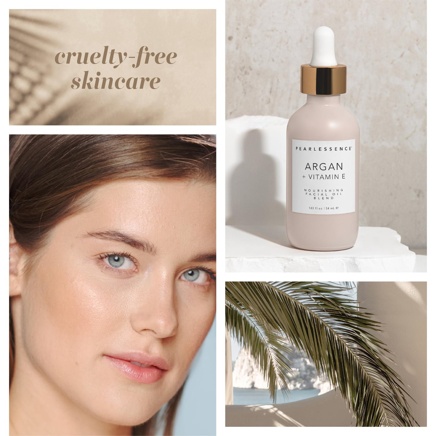 Pearlessence Rosehip Balancing Facial Oil + Rosehip Fruit Oil & Vitamin C - Daily Hydration to Balance & Revive Skin | Adds Moisture to Dry Skin | Made in USA & Cruelty Free (1.83 fl oz each, 2 Pack)