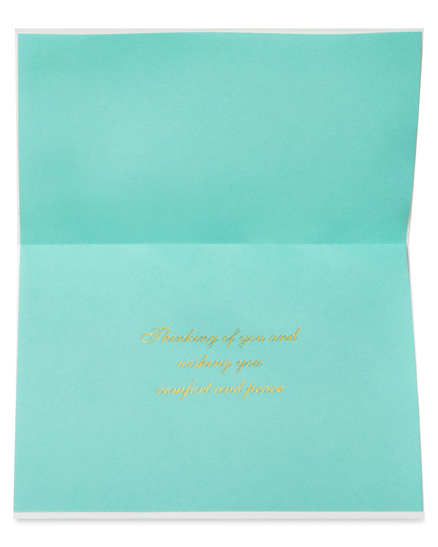 Papyrus Sympathy Card (Wishing You Comfort and Peace)