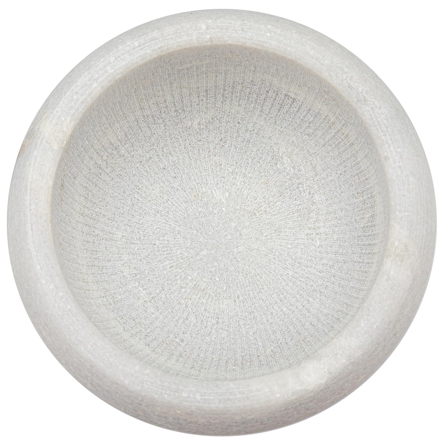 CHARMMAN Shaving Soap & Cream Bowl for Men, Natural White Marble Stone, Heat Preservation, Easier to Whip Up a Fantastic Foam with Interior Micro-ridges, Art of Shave Lather bowl …