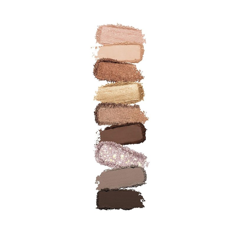 Glamour Multi-Finish Eyeshadow Palette - 9 Versatile Shades for Stunning Looks