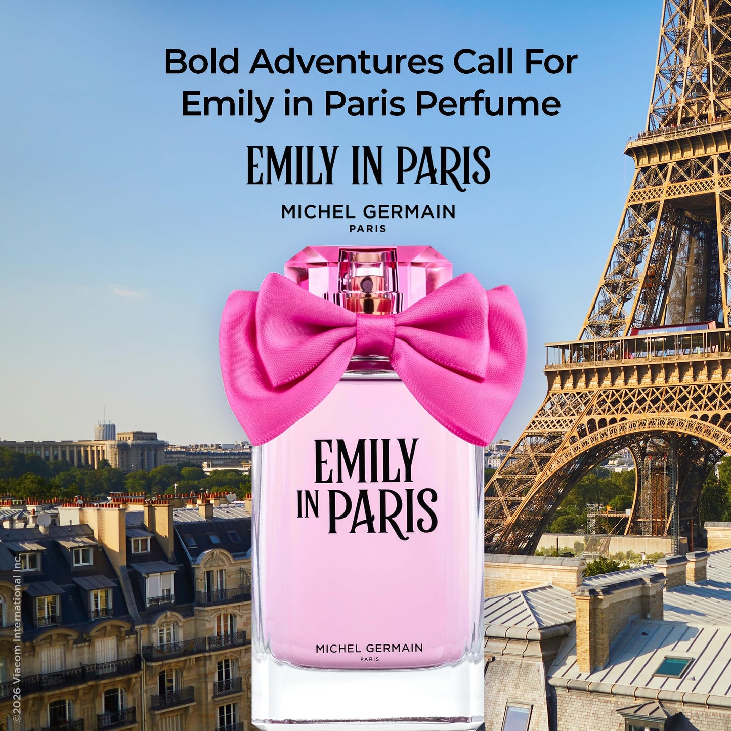 Michel Germain Emily in Paris Eau de Parfum Fragrance Spray, Floral Woody Scent, Notes of Seductive Neroli, Romantic & Dreamy Gift for Women, 1 Fl Oz