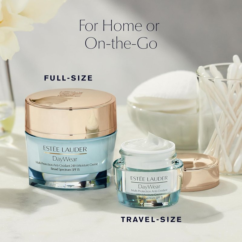 Estée Lauder DayWear Multi-Protection Anti-Aging Moisturizer - 24H Hydration Cream with SPF 15 | Face Cream for All Skin Types
