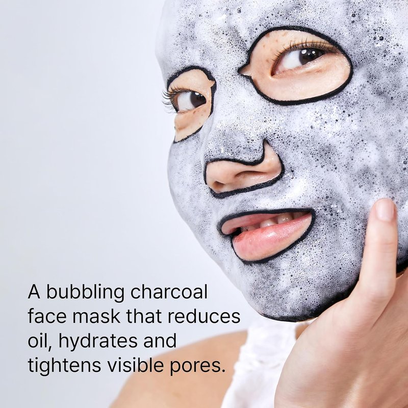 Dr.Jart+ Dermask Charcoal Face Mask - Pore-Cleansing Sheet Mask for Oily Skin | Korean Skin Care