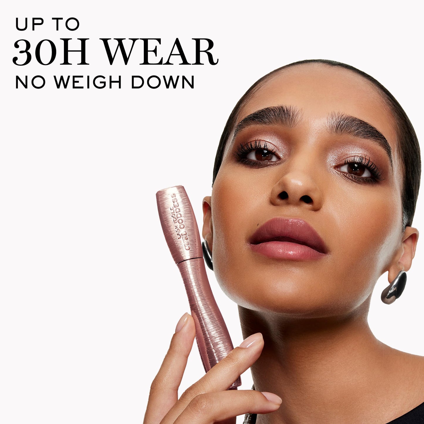 Lancôme Curl Goddess Mascara 01 Black – Volumizing & Curling Mascara for Dramatic Lashes, 1.5x Curl Boost, +800% Volume, 30H Hold, Clump-Free, Weightless, Fanned-Out Lashes, Full Size
