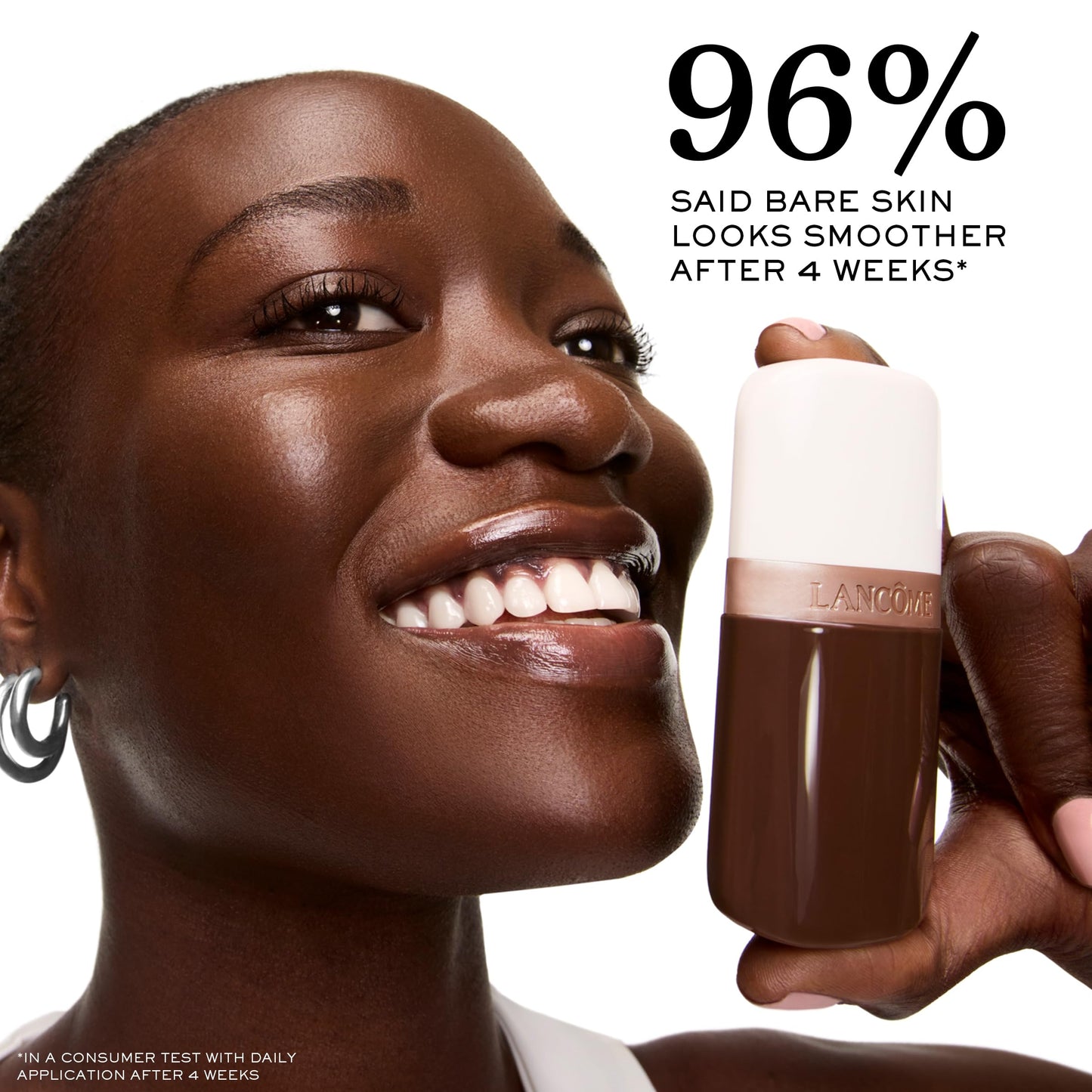 Lancôme Idôle 3 Serum Supertint Skin Tint - Dewy, Even tone with Niacinamide and Hyaluronic Acid for 24HR - Sheer to Buildable Coverage - Shade 14N