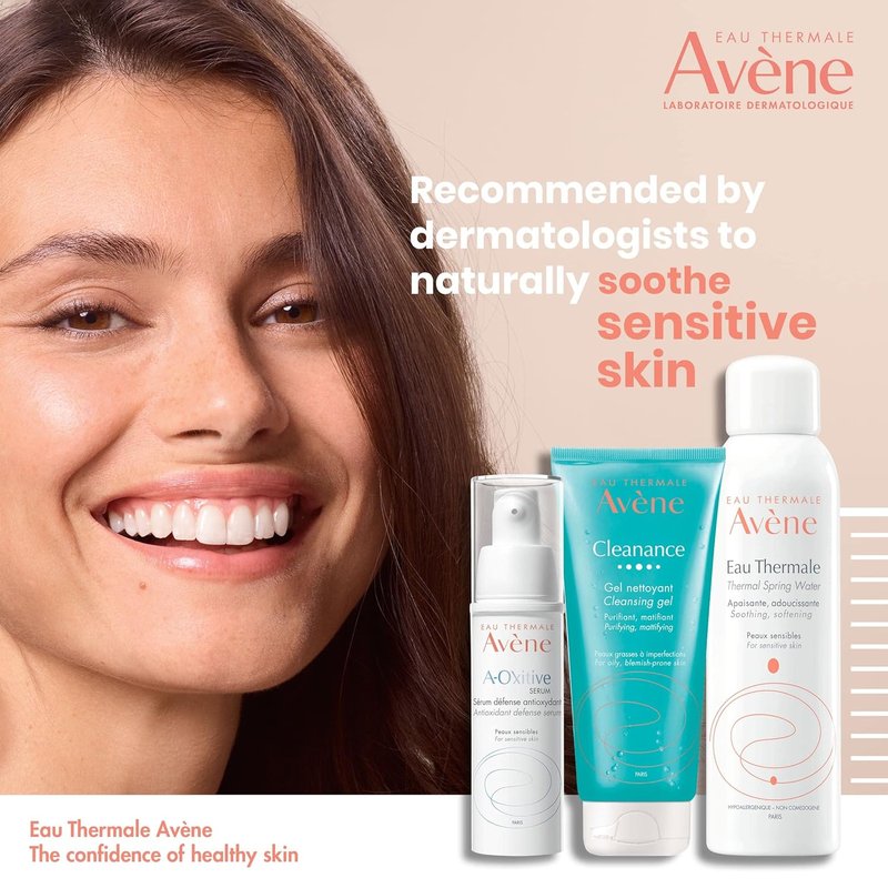 Avène Gentle Exfoliating Gel - Pore Scrub with Niacinamide | Non-Comedogenic, 2.5 Oz
