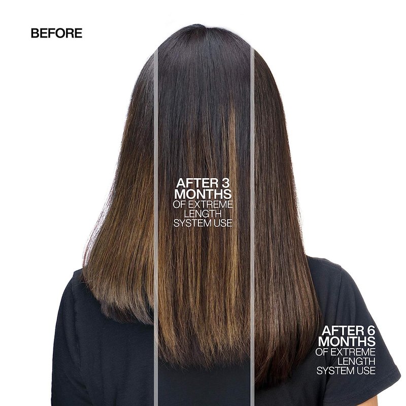 Redken Extreme Length Biotin Shampoo - Promote Healthy Hair Growth & Strengthen Damaged Hair | 10.1 Fl Oz