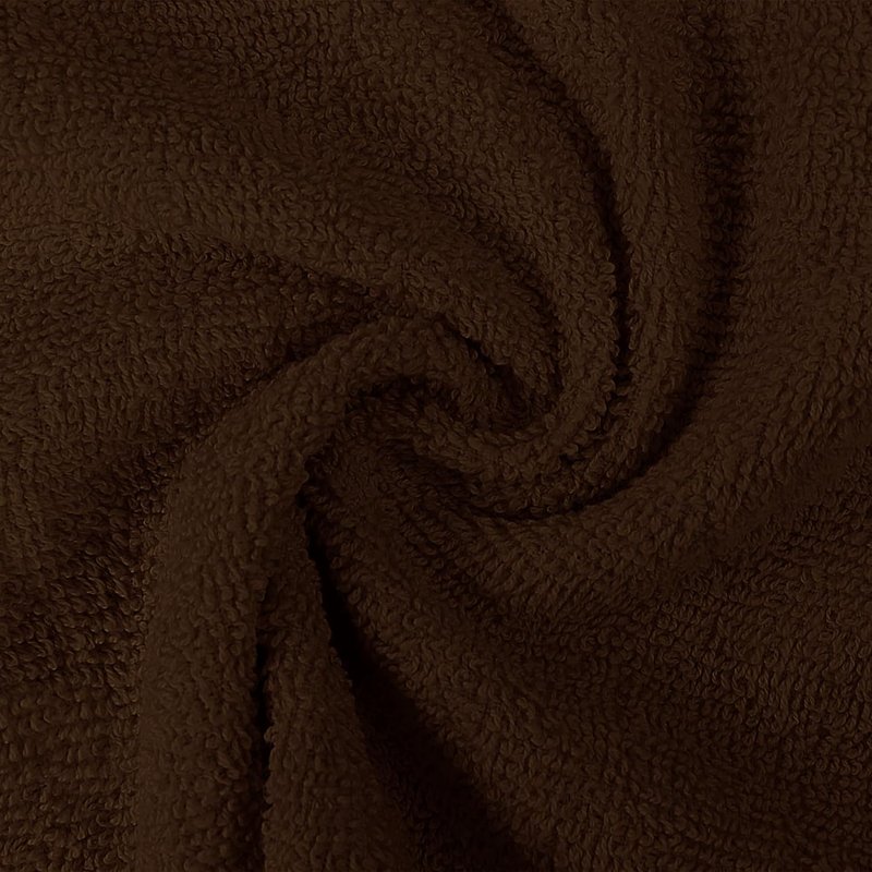 Utopia Towels Premium Wash Cloths Set - 12 Pack, 100% Cotton, Highly Absorbent | Dark Brown, 12x12 Inches