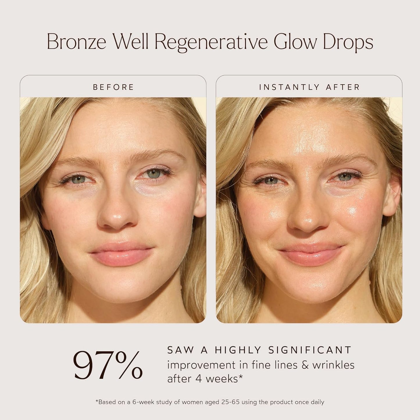 True Botanicals Bronze Well Regenerative Glow Drops - Naturally Bronzing Moisturizer for All Skin Types | 1 fl oz (30 ml)