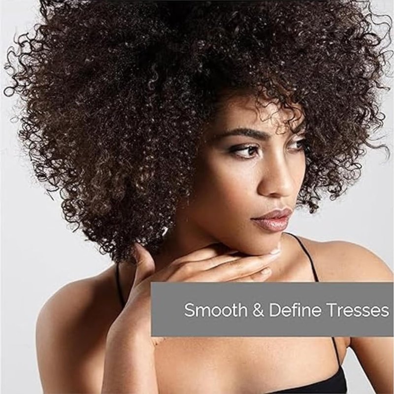 GIOVANNI ECO CHIC Frizz Be Gone - Super Smoothing Anti-Frizz Hair Serum, Adds Shine, Seals in Color, Infused with Natural Botanical Ingredients, Salon Quality, No Parabens - 2.75 oz
