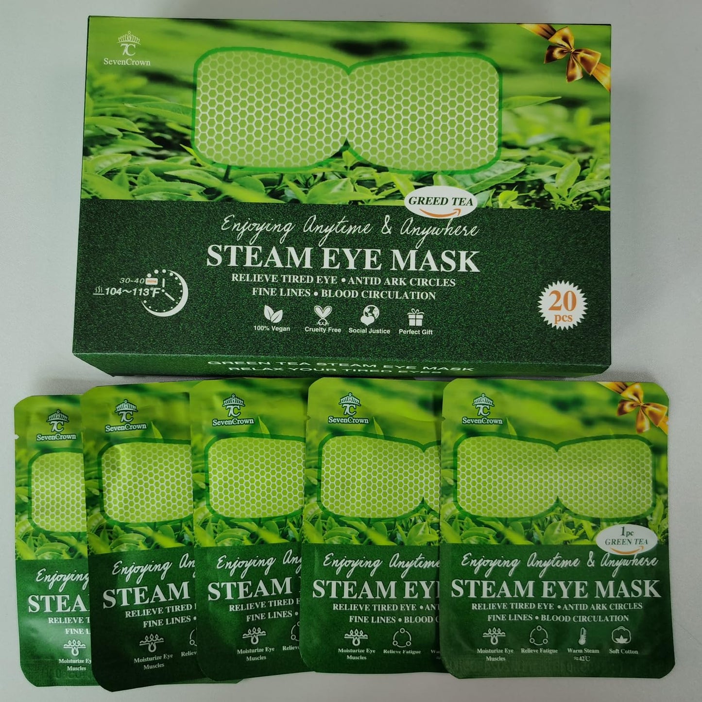 30 Pcs Steam Eye Mask for Puffy Eyes & Dark Circles, Self-Heating Sleep Mask for Travel Essentials, Hydrating & Soothing Eye Patches, Self-Care SPA Relaxation Gifts for Women, Men,Stocking Stuffers