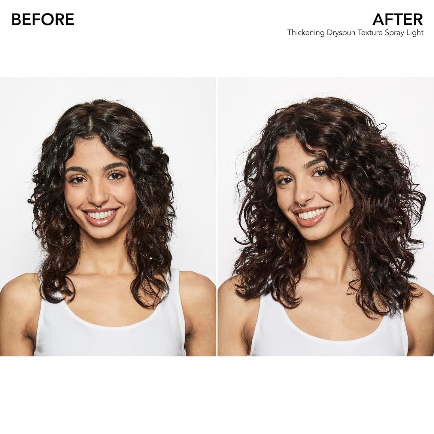 Bumble and Bumble Thickening Dryspun Texture Spray - Adds Airy Dimension & Light Hold | For Medium to Thick Hair Types