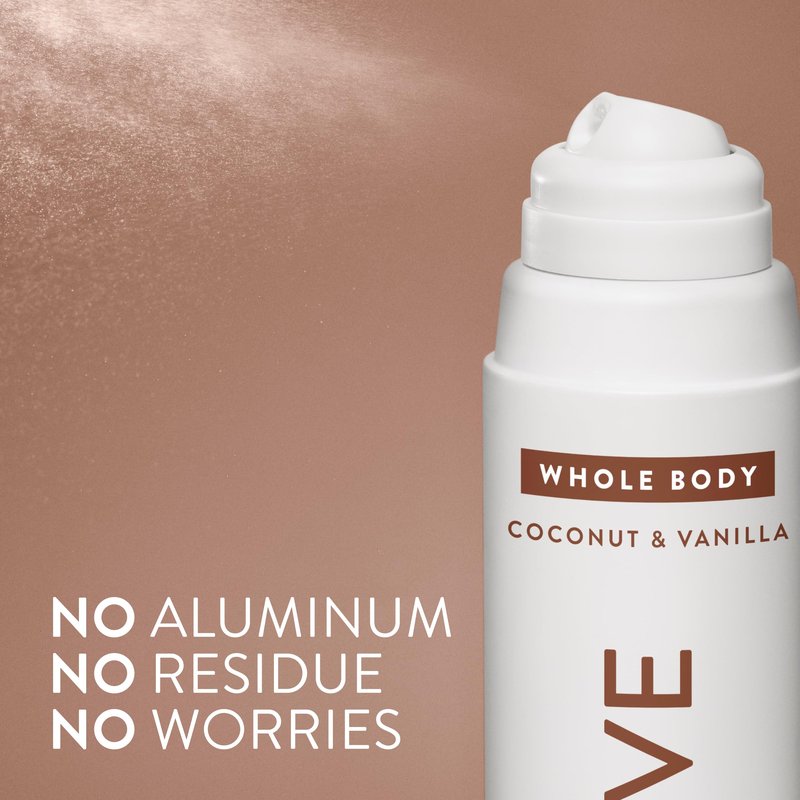 Native Whole Body Deodorant Spray, Coconut & Vanilla Scent, 72 Hour Odor Control for Pits, Privates & More, Aluminum Free, Quick-Drying Deodorant for Men & Women, 3.5 oz