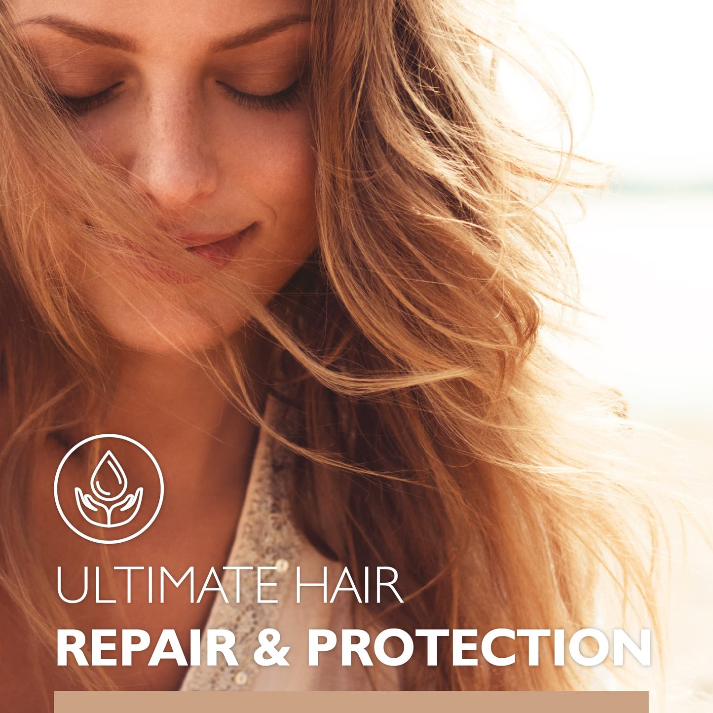 Saryna Key Shampoo for Damaged Hair with Pure African Shea Butter - Moisturizing Shampoo for Dry Damaged Hair - Professional Keratin Treatment - Sulfate Free, No Parabens, Cruelty Free (500ml/16.9oz)