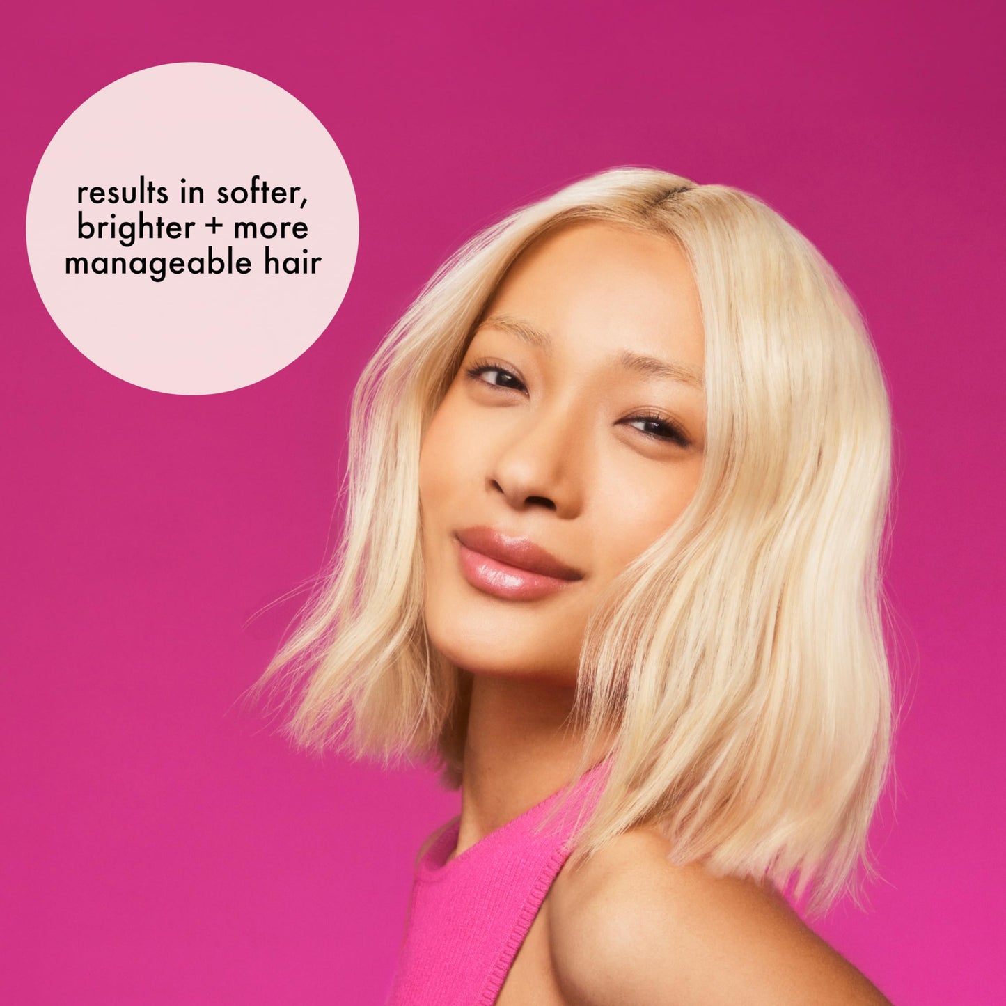 amika bust your brass cool blonde strength repair shampoo, 275ml